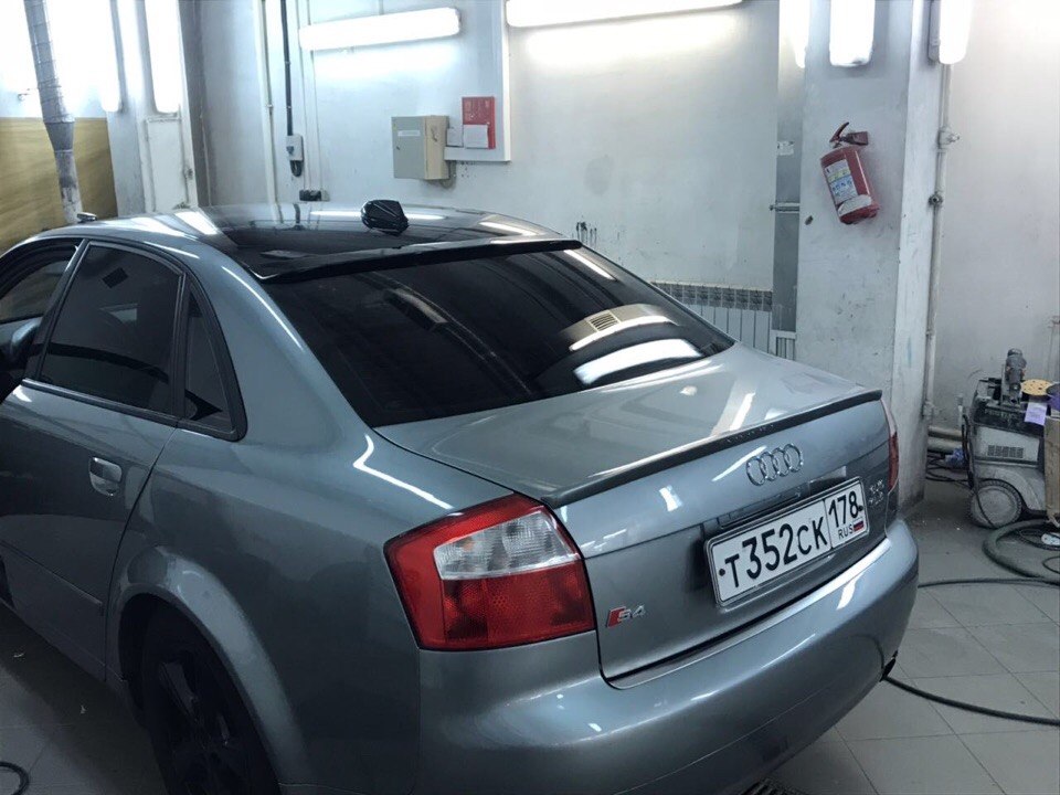 Спойлер на багажник Audi A4 B6 — RND-TUNING